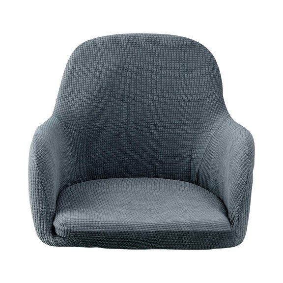 yotijay Jacquard Dining Chair Slipcovers Dining Room Chair Protector Dark Gray