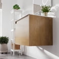 thumbnail image 3 of Madeira 20 in. Oak Wall Mount Single Sink Bath Vanity with Acrylic Top and Integrated Sink, 3 of 11