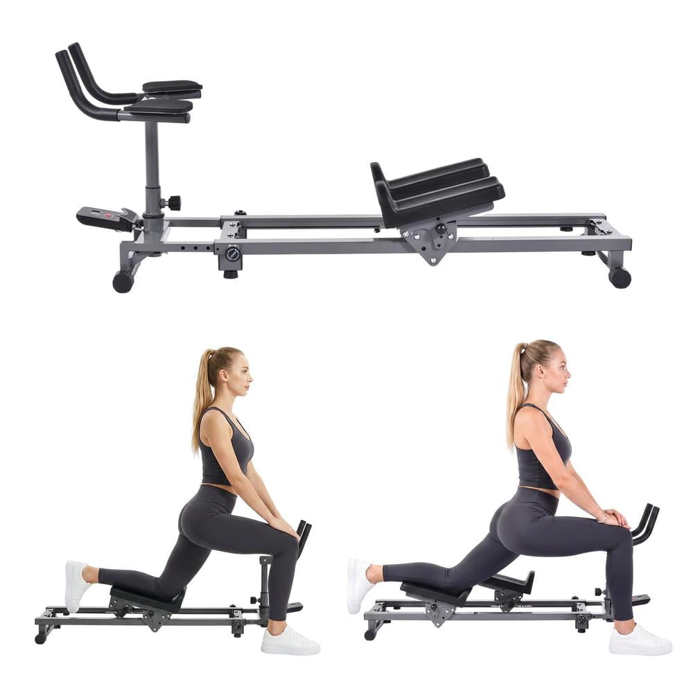 Crawling Exercise Machine with Spine Twist Stretcher, Adjustable Hand Grips and Knee Support, Full Body Cardio Workout Equipment for Home Gym and Office Fitness