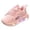 Red, variant on QTSHPN Girl Casual Sneaker Sports Luminous Breathable Light Middle Small Children Lightweight Soft Sole Baby Walking Shoes Big Kids Sneakers