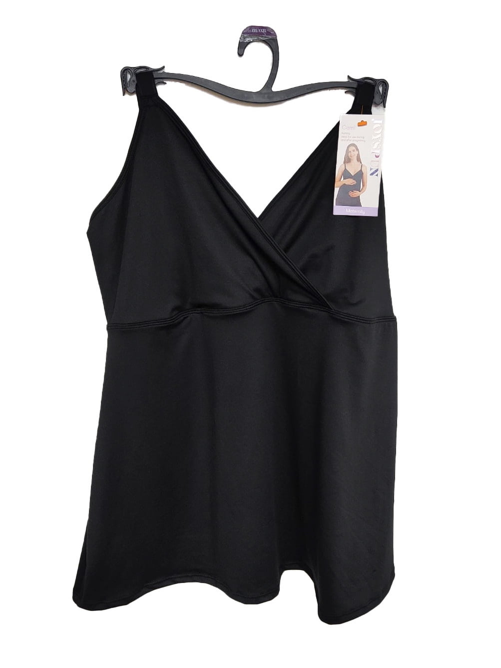 Joyspun Women's Maternity Crossover Nursing Cami, Sizes S-XXXL