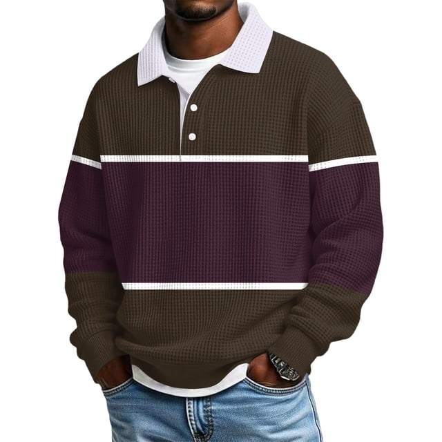 Hombres Camisa de Manga Larga Vintage Impreso Botón Abajo Cuello Turndown Casual Verano Sólido