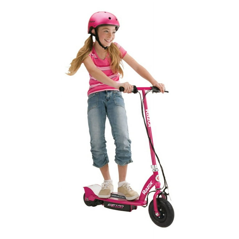 Razor E100 Electric Scooter for Kids Ages 8 and Up 8 In. Air