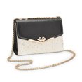 thumbnail image 1 of Mujer Messenger Bags Sequinas de moda Moda Single Shoulder PU Cadena de cuero bolsillo de bolos móvil Flip Bolsas de cuerpo cruzado Regalos negro Type1 Inevent AP008901-02, 1 of 7