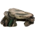 thumbnail image 4 of Milisten Turtle Resin Model Turtle Cage Snake Habitat House Climbing Platform Turtle Cave, 4 of 5