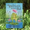 Personalized Welcome To Our Pad Garden Flag
