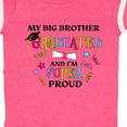 thumbnail image 4 of Inktastic My Big Brother Graduated and I'm Super Proud Boys or Girls Baby Bodysuit, 4 of 5