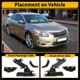 thumbnail image 4 of Soporte del parachoques delantero Unique Bargains para Nissan Altima 2013-2015 No.620583TA0A/620593TA0A/622263TA0A/622273TA0A/622213TA0A/622203TA0A, 4 of 7