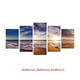 thumbnail image 3 of Ounissouiy Island Sunshine Peace Beach 5 uds Modular lienzo impreso póster Artesanía arena dorada Talla 2, 3 of 6
