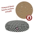 thumbnail image 5 of Majestic Pet | Bamboo Round Pet Bed For Dogs, Removable Cover, Black, Large, 5 of 6
