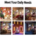 thumbnail image 2 of LED Christmas Projection Lamp, Snowflake Projector Light USB Powered, Holiday Projector Lights for Living Room, Perfect Christmas Decorations for Outdoor Indoor Home Garden, 2 of 7