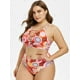 thumbnail image 3 of Además impresión étnico Tamaño del enrejado Corte de baño bikini Rosegal Camisetas sin mangas de talla grande, 3 of 5