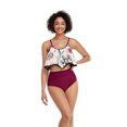 thumbnail image 2 of LIORA Women Two Piece High Waisted Bikini Ruffle Swimsuit with Bottom, 2 of 7