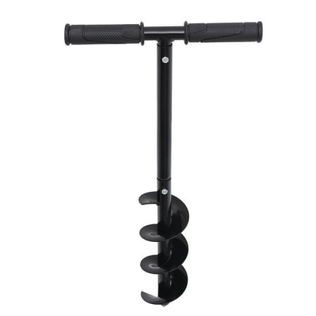 TFCFL Manual Hole Digger T-shaped Hand Post Hole Digger Manual Earth Auger Drill For Planting Trees