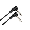 thumbnail image 1 of Cable de conexión para guitarra Hosa CFS-106 moldeado en ángulo recto de 15 cm, 1 of 6