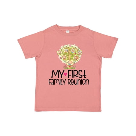 

Inktastic My First Family Reunion Gift Toddler Boy or Toddler Girl T-Shirt