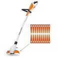 thumbnail image 3 of 100Pcs for STIHL Polycut 2-2 ABS Cutting Blades Lawn Mower Replacement Parts, 3 of 5