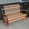 thumbnail image 2 of A &amp; L Furniture Hickory Porch Glider, 2 of 7