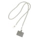 thumbnail image 5 of Cuerda para teléfono, funda para teléfono, amuleto, moda, lindo colgante, amuleto para teléfono, correa, blanco cadena cruzada, 5 of 7