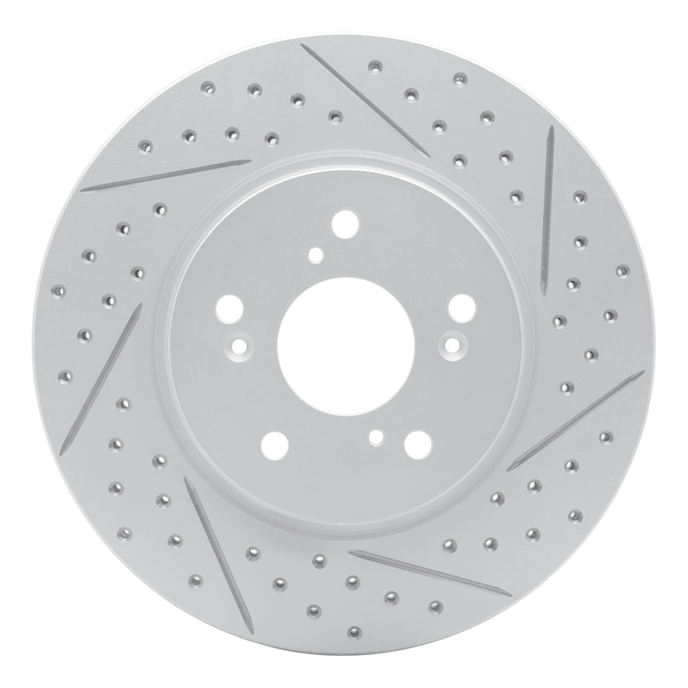Dynamic Friction Company 830-59055R DFC Geoperformance Rotor - Drilled and Slotted