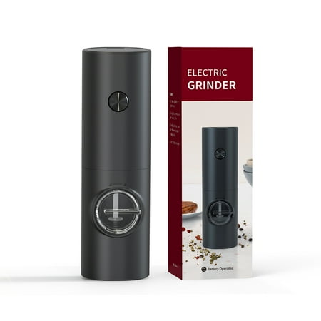 

Stainless Steel Adjustable Coarseness LED Light Electric Pepper Grinder Kitchen