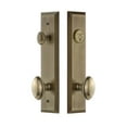 thumbnail image 6 of Grandeur 840711 Fifth Avenue Solid Brass Tall Plate Single Cylinder Keyed Entry Set -, 6 of 6