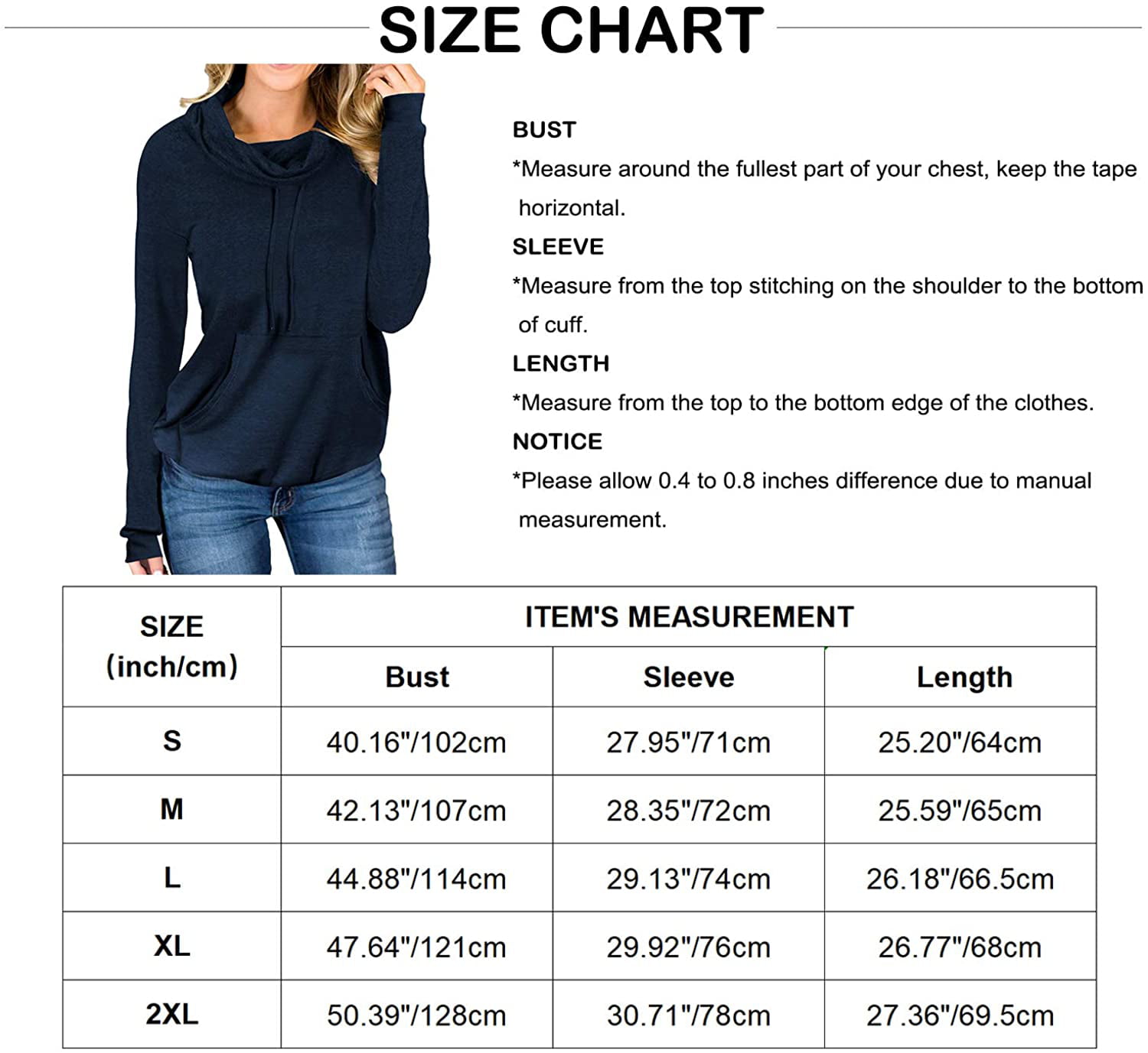 Davenil Womens Round Neck Shirt Side Split-Hem Casual Basic T-Shirt Long Sleeve Loose Fitting Tunic Tops
