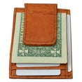 thumbnail image 5 of Genuine leather magnetic money clip with credit card and ID holder, 5 of 17