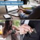 thumbnail image 4 of 12 Pcs Small Pocket Notepads Holder Set Mini Pocket Note Pad Holder with 10 Pcs 3 inch x 5 inch Mem, 4 of 5