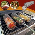 thumbnail image 3 of Cesta para asar con Ruedas ANGGREK de Acero inoxidable para Verduras Y camarones, 3 of 7
