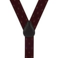 thumbnail image 3 of SuspenderStore Jacquard Woven Diamond Suspenders - 1.38-Inch Wide Elastic - Button - 6 Colors & 2 Sizes, 3 of 4