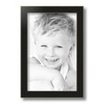 thumbnail image 2 of ArtToFrames 8.5x14" Raw Edge Black Picture Frame, Black MDF Poster Frame, with Regular Glass and Foam Backing 3/16 inch (FBPL-4460), 2 of 8