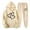 Beige, variant on Lenpel Women's Sweatsuits 2 Piece Long Sleeve Valentine's Day Printed Pullover Hoodie Sweatpants Spring Fall Outfits