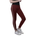 thumbnail image 5 of Moomaya High Waist Leggings For Women Side Strips Soft Workout Yoga Pants, 5 of 6