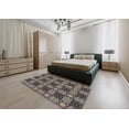 thumbnail image 5 of Ahgly Company Machine Washable Indoor Rectangle Transitional Mocha Brown Area Rugs, 7' x 10', 5 of 7