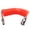 Red, variant on Monyance recoil hose Retractable PU Air Hose with Swivel Ends for Compressor (3m)(118.11X1.97X1.97Inches)