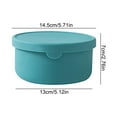 thumbnail image 2 of CEHVOM Silicone Lunch Box, Vegetable And Fruit Refrigerator Fresh-keeping Box, Portable And Sealed, 2 of 2
