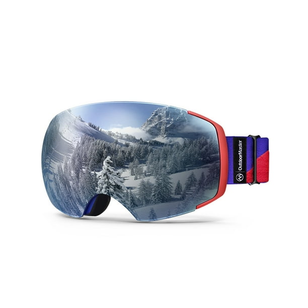 OutdoorMaster Ski Goggles PRO Frameless Interchangeable Lens Snow