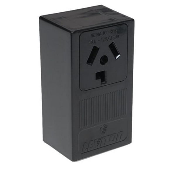 Leviton 4995494 Réceptacle de Séchage 10-30R, Noir - 30A