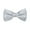 Silver, variant on TOPTIE Mens Formal Tuxedo Solid Color Satin Bow Tie Classic Pre-Tied Bow Tie-Black-1 pack