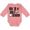 thumbnail image 3 of Inktastic My 1st Golf Season Boys Long Sleeve Baby Bodysuit, 3 of 5