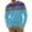Blue, variant on Agkizg Men Long Sleeve Shirts,Mens Casual Shirts,Men's Long Sleeve Crewneck Striped Print Top Casual Fashionable Daily Tops