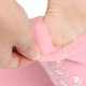 thumbnail image 4 of 1 par de calcetines de Mezclas de algodón resistentes al deslizamiento rosa de hidratantes y exfoliantes Unique Bargains Calcetines hidratantes de gel, 4 of 9