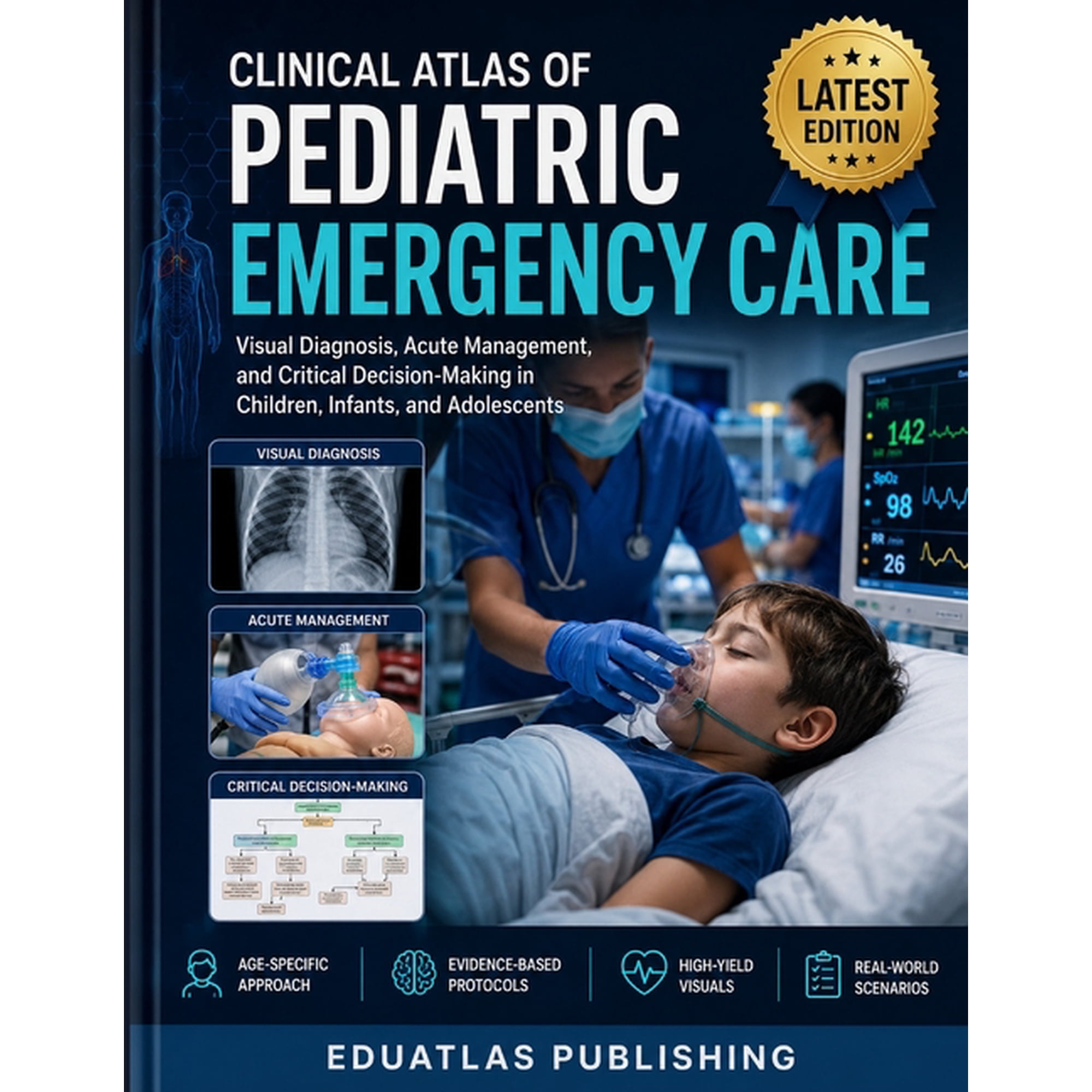 Clinical Atlas Of Pediatric Emergency Care: Visual diagnosis, acute management, and critical decision-making in children, (Paperback)