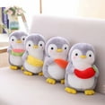 thumbnail image 6 of Surakey Penguin Stuffed Animal 9.84" Gray, 6 of 10