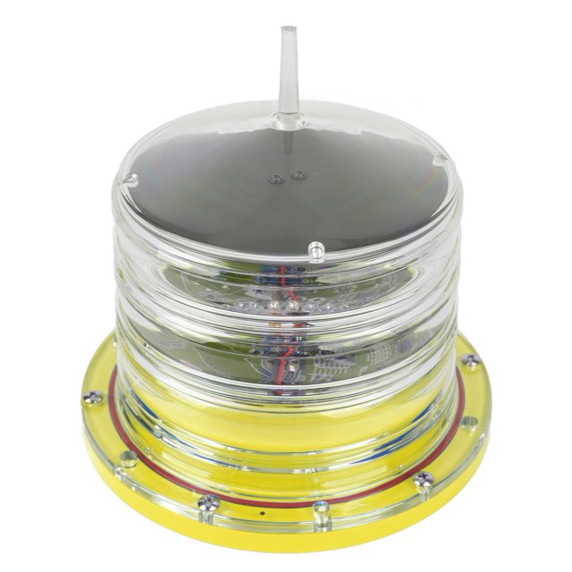 Solar LED Marine Safety Beacon Lights High Conversion Rate Energy Saving Accurate Control for Waterways,Rivers,Lakes