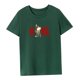 thumbnail image 2 of Camiseta para mujer con cuello redondo y cuello redondo, camisetas de verano para viajes en la calle y vacaciones L, 2 of 8