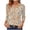 H#Yellow, variant on Yuanlook Women's Tops 3/4 Sleeve T-Shirts Fashion Cute V Neck Basic Business Tees Blouses - Gray - M