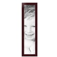 thumbnail image 2 of ArtToFrames 7" x 29" Mahogany Picture Frame, 7x29 inch Brown MDF Poster Frame (WOM-3978), 3 Pack, 2 of 8