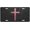 Multicolor-10, variant on Colorful Design Novelty License Plate, Front Car Plate, Aluminum Metal, 4-Hole, 6 x 12 Inch, Rust-Proof